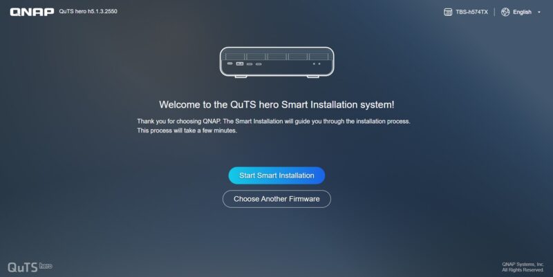 QNAP TBS H574TX QuTS Hero Setup