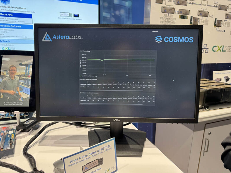 Astera Labs Aries 6 PCIe Retimer Power Consumption