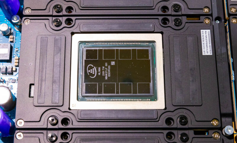 Intel Gaudi 3 OAM Package In UBB 1