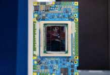 This is Intel Gaudi 3 the New 128GB HBM2e AI Chip in the Wild Intel Gaudi 3 OAM Working Sample Package 1