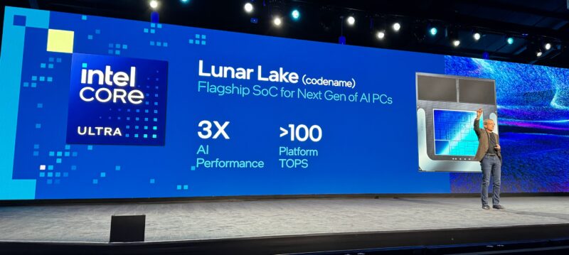 Intel Vision 2024 Keynote Lunar Lake Show