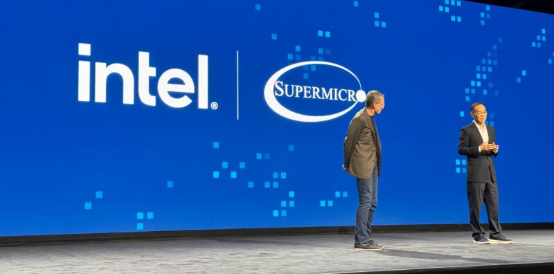 Intel Vision 2024 Keynote Pat And Ray Supermicro