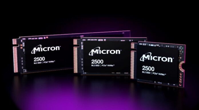 New Micron 2500 PCIe Gen4 NVMe SSD with 232L QLC NAND Launched Micron 2500 Cover