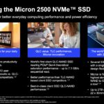 Micron 2500 NVMe SSD Key Points