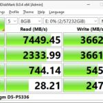 Solidigm D5 P5336 61.44TB CrystalDiskMark 8GB