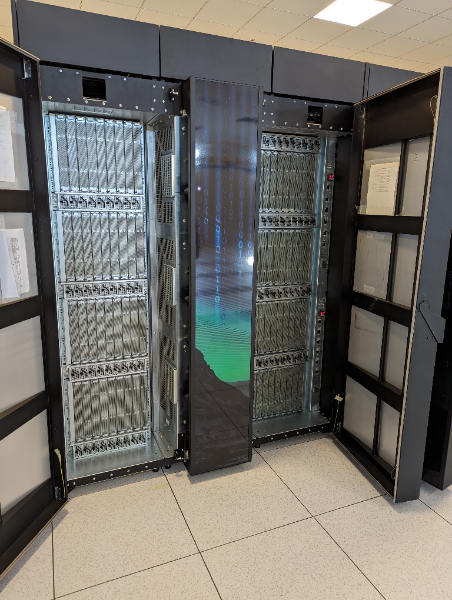 HPE SGI Cheyenne Supercomputer Cabinets