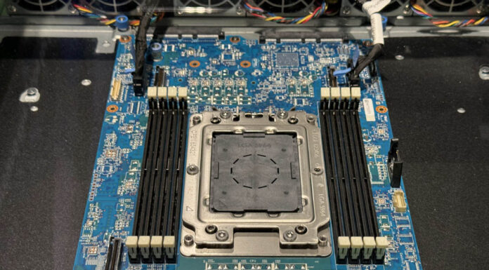 Hyve Ampere AmpereOne NVIDIA Micro-MGX Reference Platform Shown Hyve Ampere AmpereOne Socket