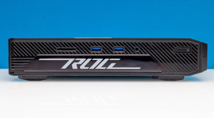 ASUS ROG NUC Review Really Good With Intel and NVIDIA RTX 4070 ASUS ROG NUC Front