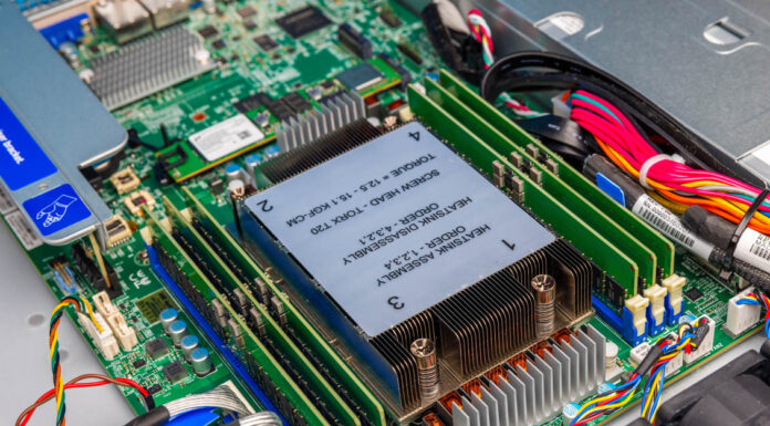 Supermicro AS-1115SV-WTNRT Review 1U AMD EPYC Siena Server Supermicro AS 1115SV WTNRT AMD EPYC 8004 Siena CPU And Memory