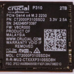 Crucial P310 2TB Front