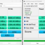Solidigm D7 PS1010 7.68TB AS SSD 1GB And 10GB