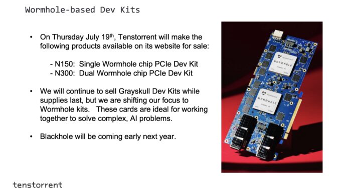 Tenstorrent Wormhole Developer Kits Launched - ServeTheHome
