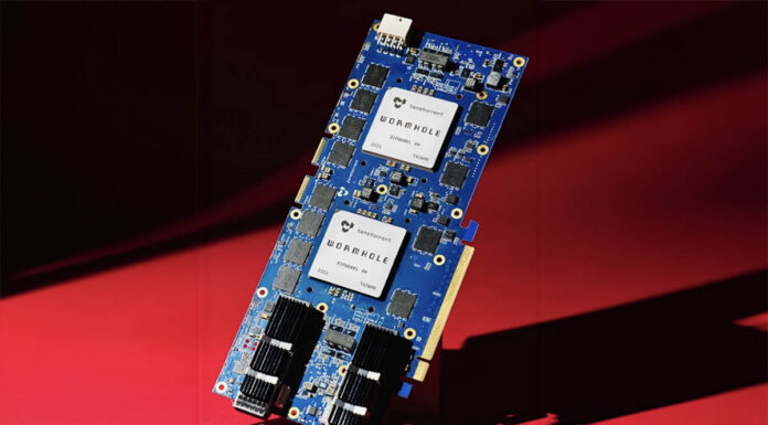 Tenstorrent Closes a Big Series D Round Tenstorrent Wormhole Cover