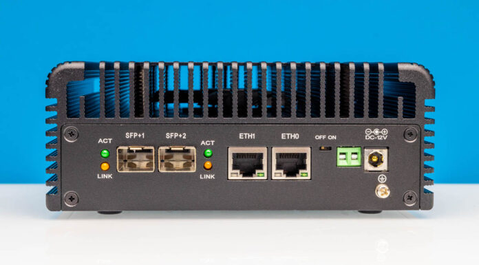 Intel Core i3-N305 and N100 2-port 10G 2-port 2.5GbE Appliance CWWK Intel Core I3 N305 N100 Intel 82599ES Rear 2