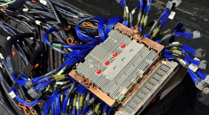 Tesla DOJO Exa-Scale Lossy AI Network using the Tesla Transport Protocol over Ethernet TTPoE The Tesla Dojo Training Tile Wired And Plumbed