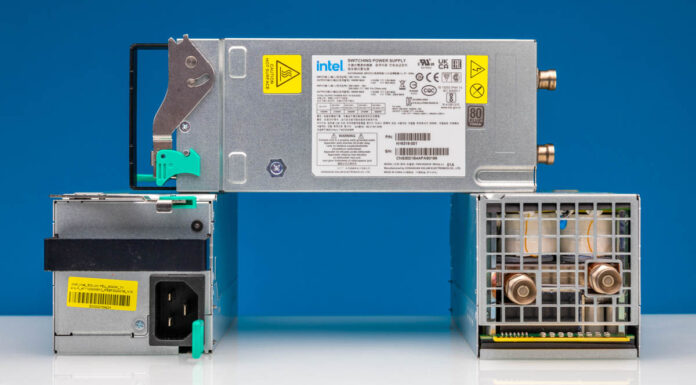 MiTAC Intel DSG 3000W Fanless Liquid Cooled PSU MiTAC Intel DSG Denali Pass Liquid Cooled 3kW PSU 6