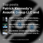 Patrick Kennedy’s Axautik Group LLC And ServeTheHome Stack Square
