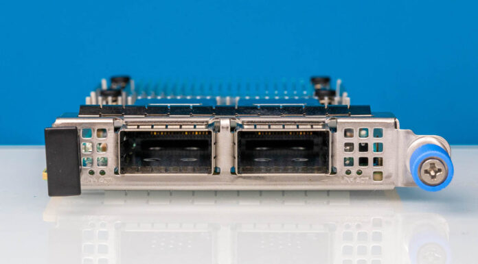 Supermicro AOC-A100-m2CM NVIDIA ConnectX-6 Dx OCP NIC 3.0 Review Supermicro AOC A100 M2CM 3