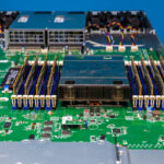 Tyan GC70 B8033 CPU And Memory Airflow Front View Without Airflow Guide