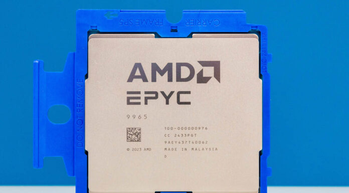 Mapping Licensing for Virtualization is Cool Now AMD EPYC 9965 Front 2