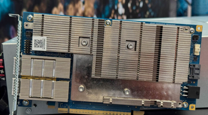 AMD Pensando Salina 400 DPU Spotted AMD Pensando Salina 400 DPU 2