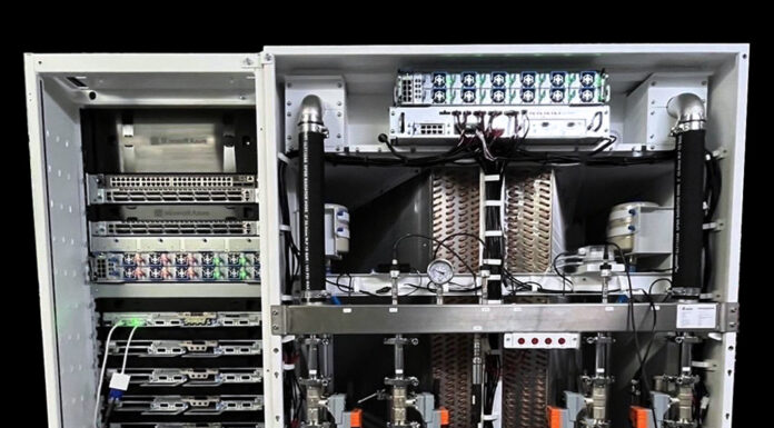 New Microsoft Azure NVIDIA GB200 Systems Shown Microsoft Azure NVIDIA GB200 With In Rack CDU