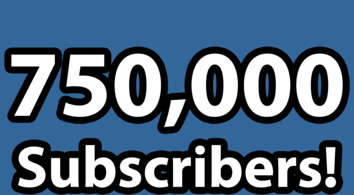 STH YouTube at 750K Subscribers and STH Labs Passes 10K STH 750000 Subscribers
