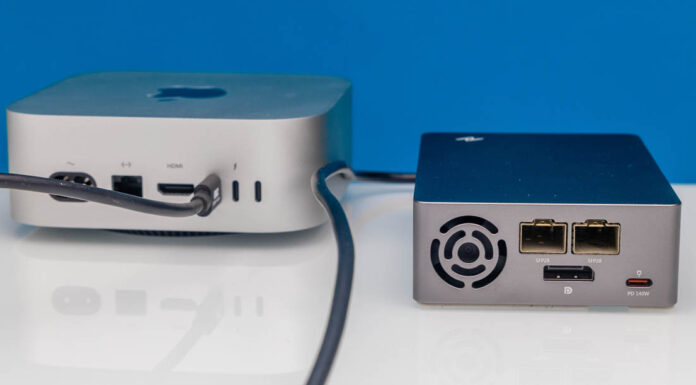 RaidenDigit LightONE 25GbE Thunderbolt Adapter RaidenDigit Light One 1