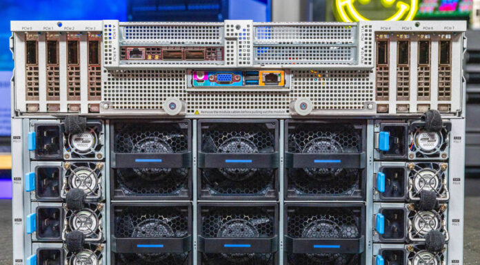 Aivres KR6288 NVIDIA HGX H200 Server Review Aivres KR6288 Rear Assembled