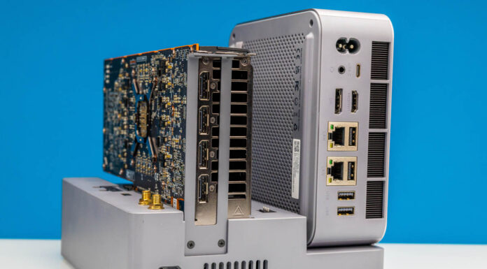 Beelink EX GPU Dock Quick Look Beelink EX Dock With Beelink GTi12 Ultra And AMD Radeon Pro W7700 1