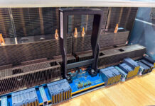 This is a Fun AMD Instinct MI325X 8-GPU Baseboard Feature AMD Instinct MI325X 8 GPU Connector Side 1