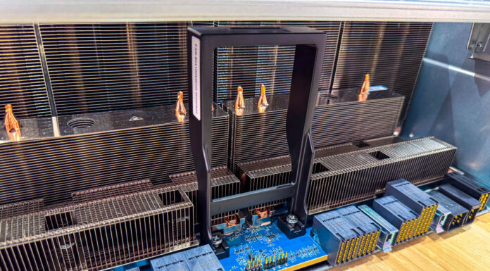 This is a Fun AMD Instinct MI325X 8-GPU Baseboard Feature AMD Instinct MI325X 8 GPU Connector Side 1