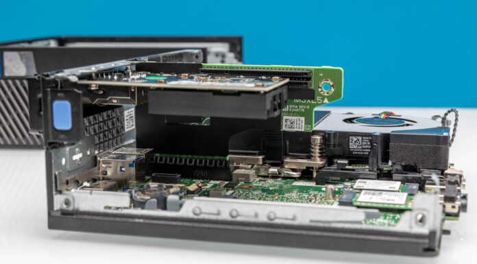 The Dell Precision 3260 Compact PCIe Riser and SATA Dell Precision 3260 Compact Riser 3