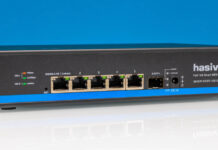 Hasivo S600W-5XGT-1SX-SE A Six Port 10G Switch Hasivo S600W 5XGT 1SX SE 10G Ports