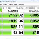 Kingston Fury Renegade 2TB CrystalDiskMark 1GB