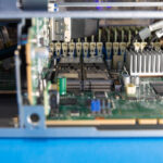 Supermicro SYS 821GE TNHR Front CPU Tray Dual M.2 2