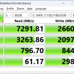 WD Black SN7100 2TB CrystalDiskMark 8GB