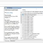 Blackmagic Cloud Dock 2 Windows Group Policy Editor Computer Configuration Administrative Templates All Settings Enable Insecure Guest Logons