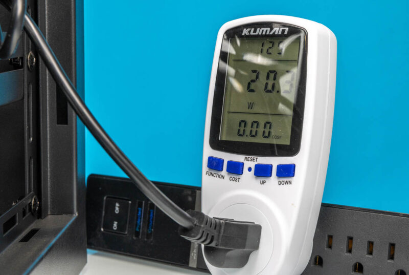 Kenuco SOHO Mini 10in Rack Fan Power Consumption