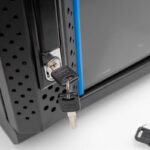 Kenuco SOHO Mini 10in Rack Front Locking Latch With Keyjpg