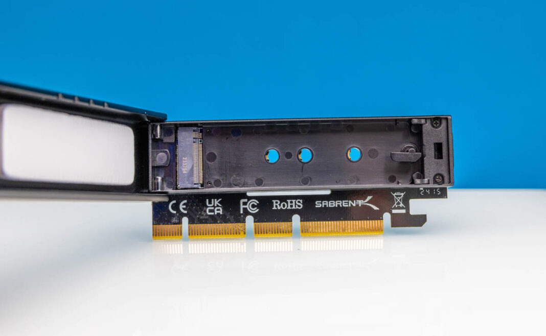 Sabrent Aic Pcie Ssd 1tb EC TFPE M NVMe SSD To PCIe X16 Tool