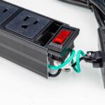 Tupavco 4 Outlet 10 In Rack PDU Open 3