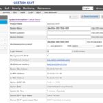 XikeStor SKS7300 4X4T Dashboard Management Page