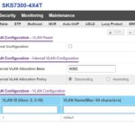 XikeStor SKS7300 4X4T VLAN