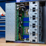 ASRock Rack 4U8G TURIN2 Internal Overview Backplane View