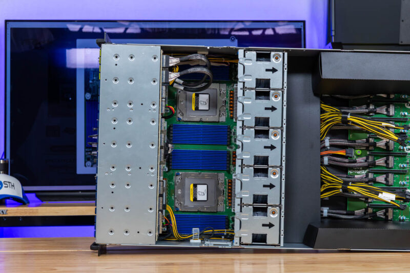 ASRock Rack 4U8G TURIN2 Internal Overview CPU Sockets