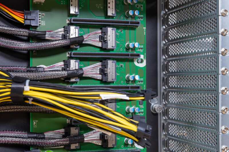 ASRock Rack 4U8G TURIN2 Rear MCIO