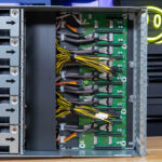 ASRock Rack 4U8G TURIN2 Rear PCIe Area Without Airflow Guides 1