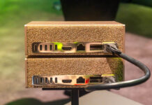 The NVIDIA DGX Spark is a Tiny 128GB AI Mini PC Made for Scale-Out Clustering NVIDIA DGX Spark 2 Node Cluster Front Angle 2