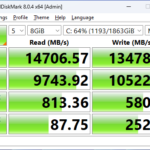 Samsung 9100 PRO 2TB CrystalDiskMark 8GB
